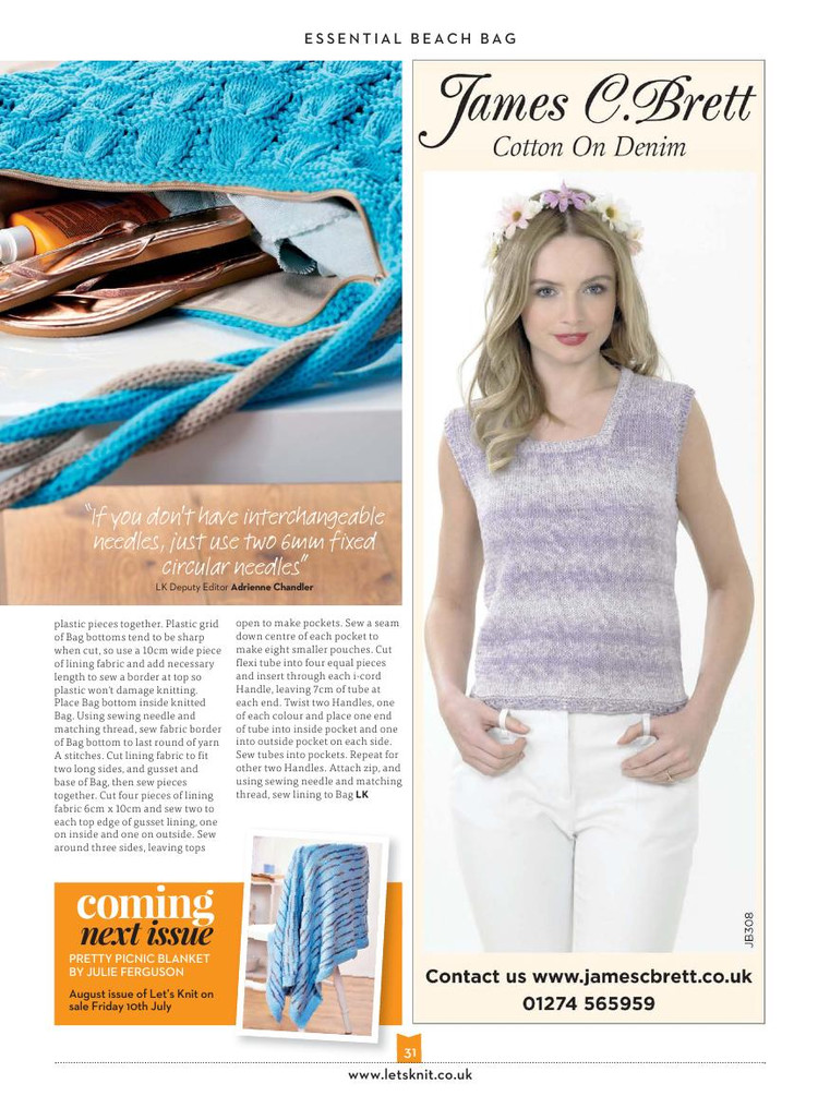 Lets Knit Issue 94 2015 - 輕描淡寫 - 輕描淡寫