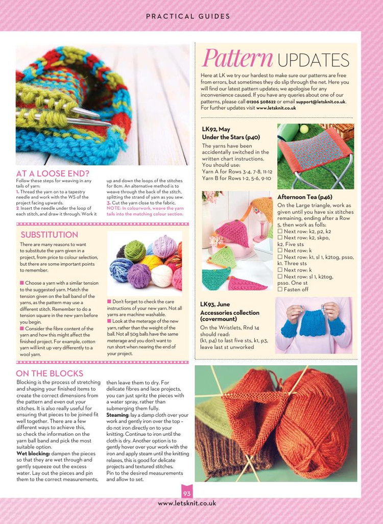 Lets Knit Issue 94 2015 - 輕描淡寫 - 輕描淡寫