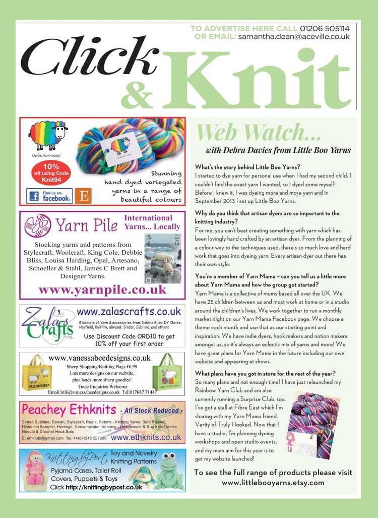 Lets Knit Issue 94 2015 - 輕描淡寫 - 輕描淡寫