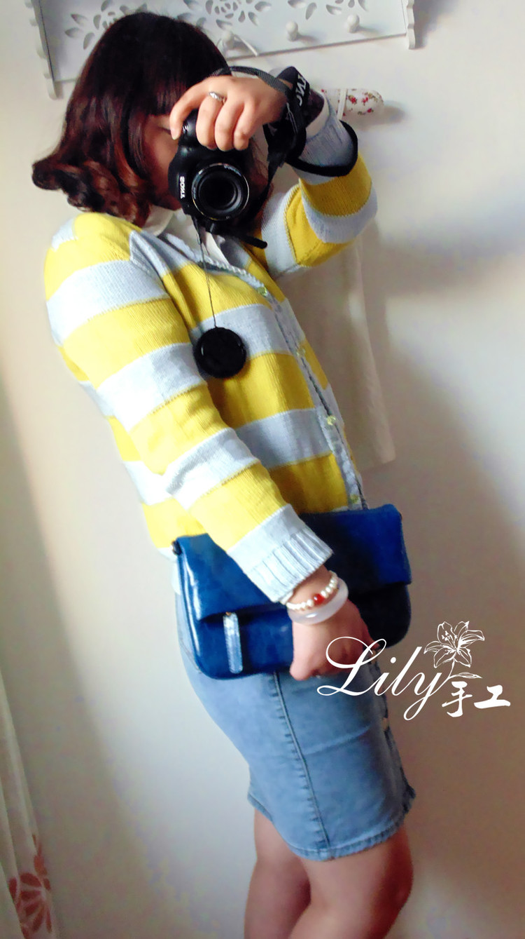 【Lily手工】--行云--蘆薈棉線休閑開衫 - Lily - Lily的手工編織天地