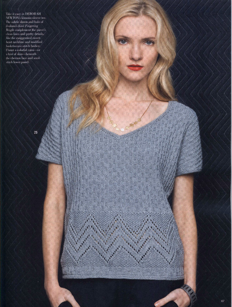 Vоguе Knitting Internаtiоnаl Spring/Summer 2015 - 輕描淡寫(xiě) - 輕描淡寫(xiě)