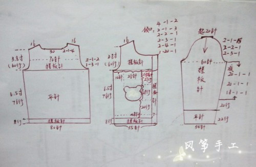【風(fēng)箏】小熊無領(lǐng)開衫（附詳細(xì)過程，簡(jiǎn)單、超萌） - 其樂融融 - qilerongrong824