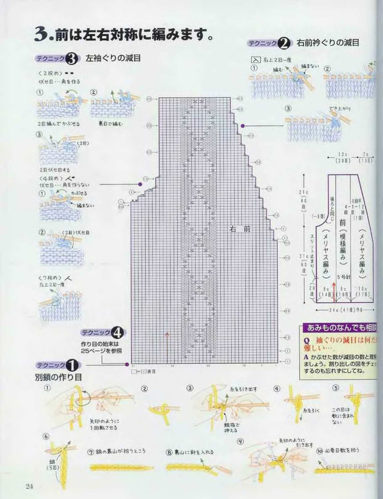 Lets knit series 編織指南  - 荷塘秀色 - 茶之韻