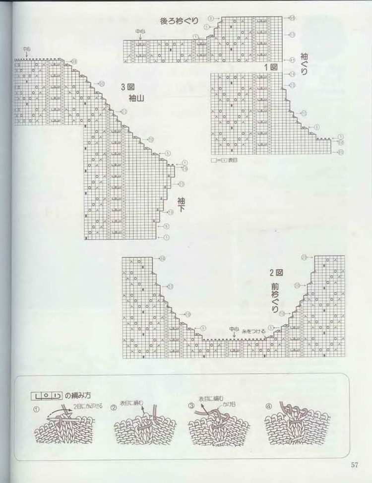 Lets knit series 編織指南  - 荷塘秀色 - 茶之韻