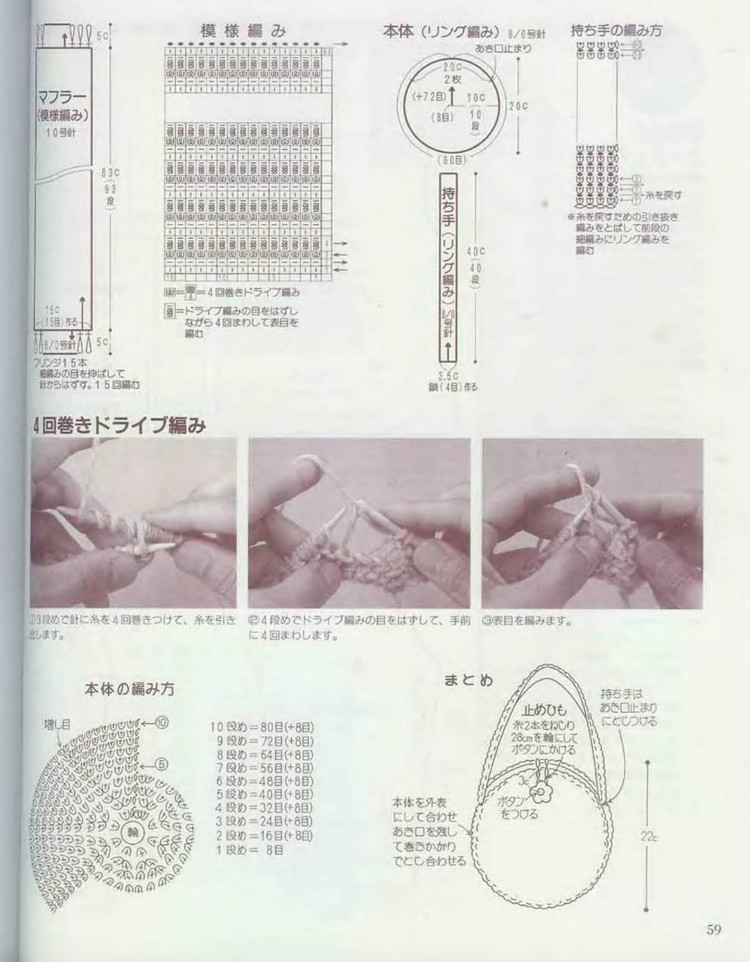 Lets knit series 編織指南  - 荷塘秀色 - 茶之韻