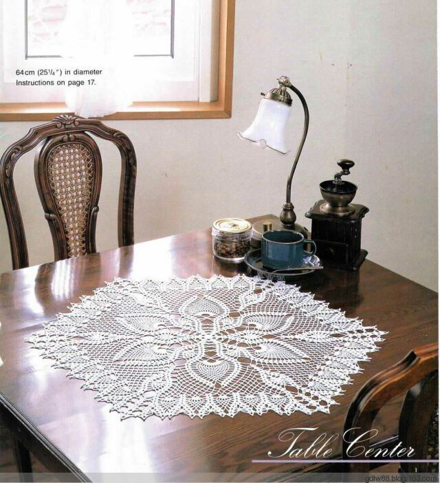 Elegant Pineapple Lace Crochet(1) - 木棉花 - 雨茫茫，霧茫茫，盼望花開，花已落……