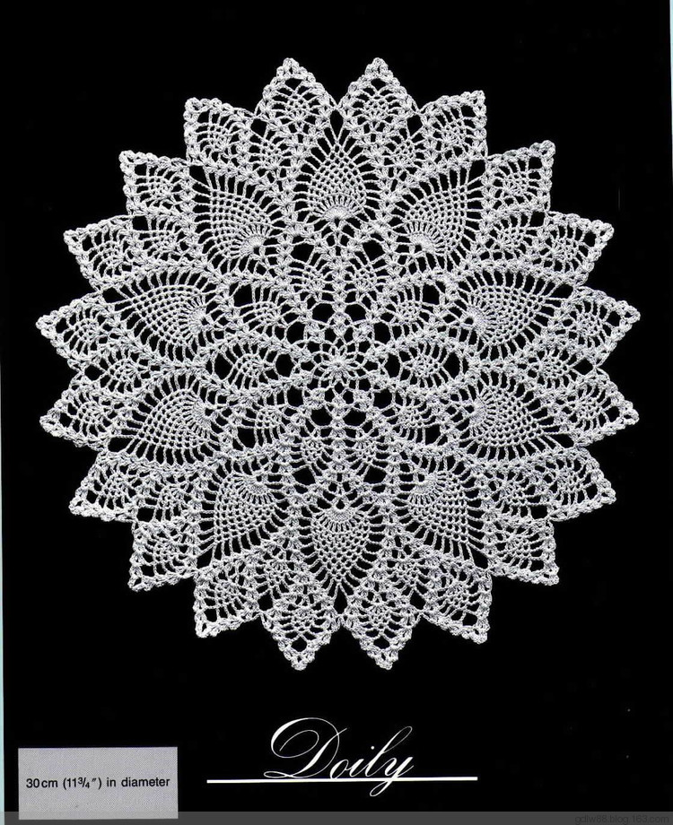Elegant Pineapple Lace Crochet(1) - 木棉花 - 雨茫茫，霧茫茫，盼望花開，花已落……