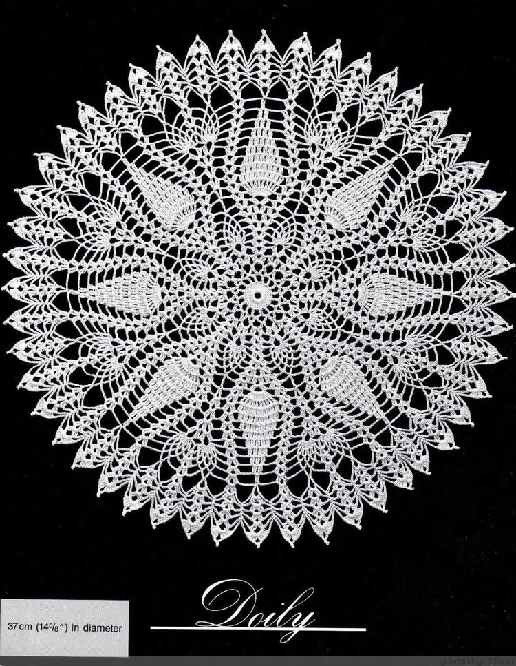Elegant Pineapple Lace Crochet(1) - 木棉花 - 雨茫茫，霧茫茫，盼望花開，花已落……