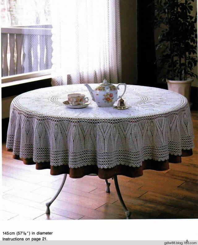 Elegant Pineapple Lace Crochet(1) - 木棉花 - 雨茫茫，霧茫茫，盼望花開，花已落……