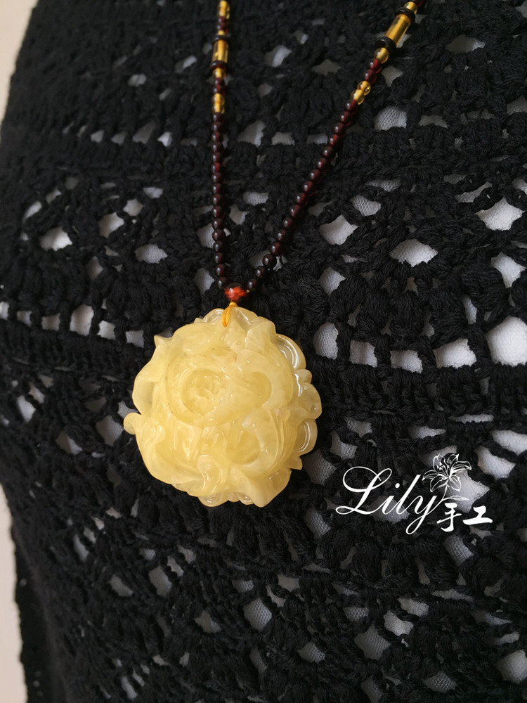 【Lily手工】--黑玫瑰--經(jīng)典蔥衣 - Lily - Lily的手工編織天地