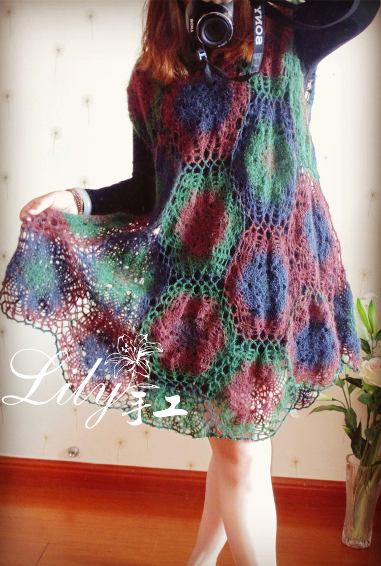 【Lily手工】--圓舞--小馬版六角裙衣 - Lily - Lily的手工編織天地