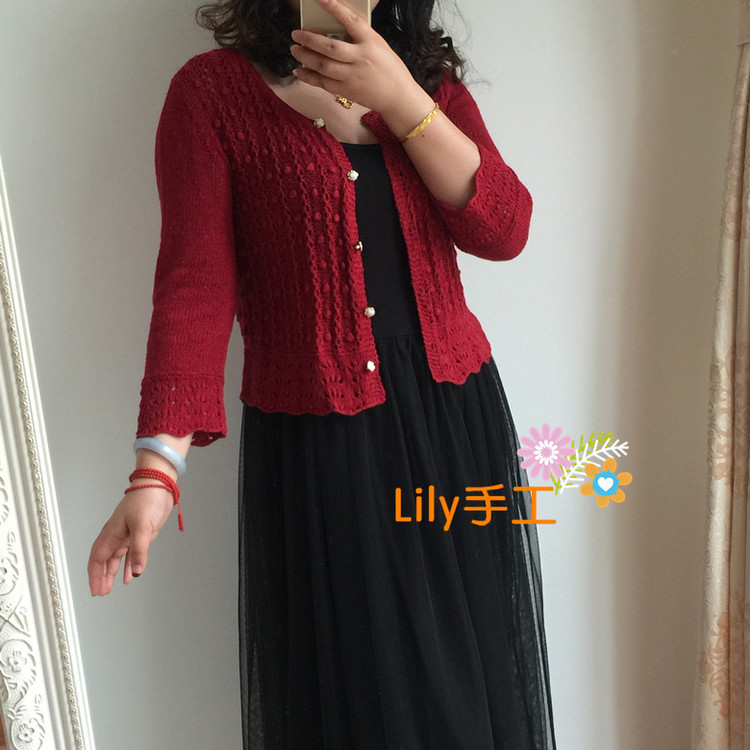 【Lily手工】--云中歌--實(shí)用俏麗開衫 - Lily - Lily的手工編織天地