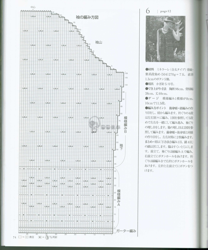 1612——翦翦風(fēng)——美美的無袖長開衫 - ty - ty 的 編織博客