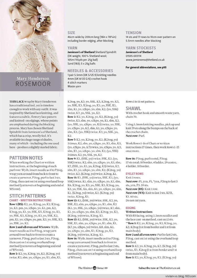 The Knitter - Issue 88 - Vivian - Vivian天天向尚