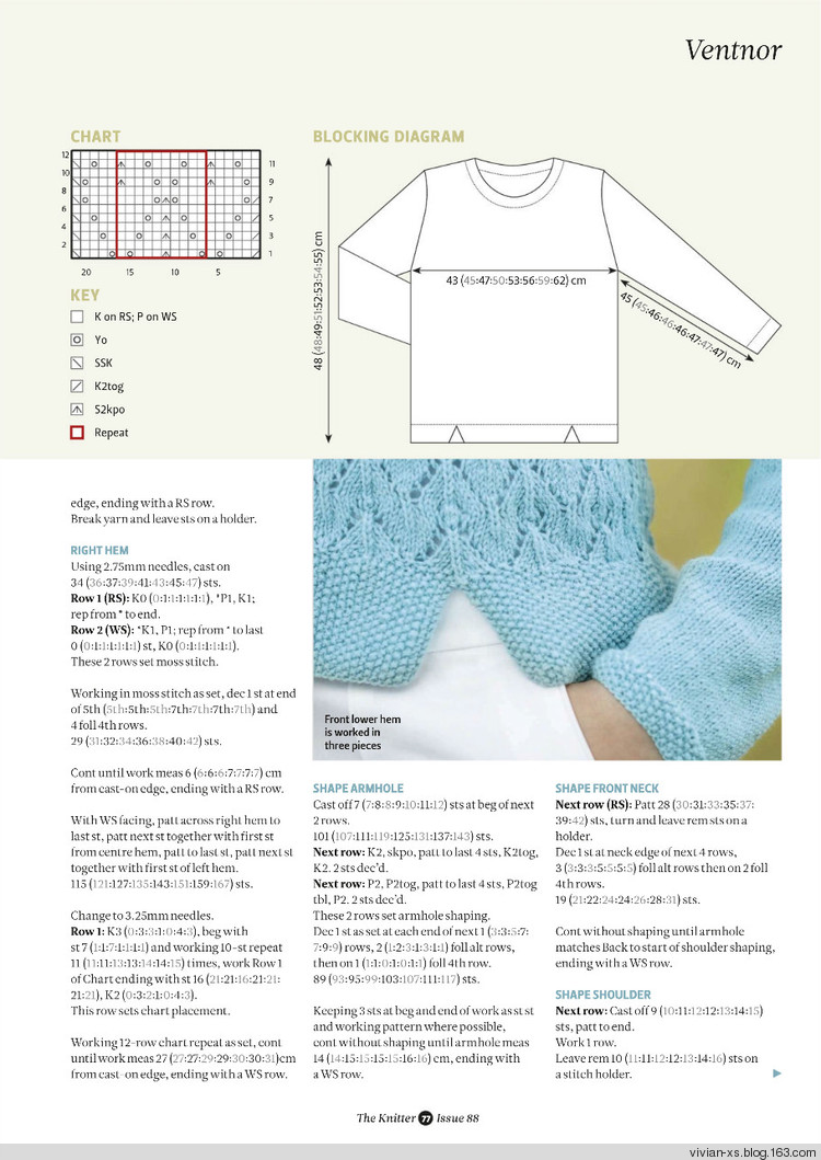 The Knitter - Issue 88 - Vivian - Vivian天天向尚