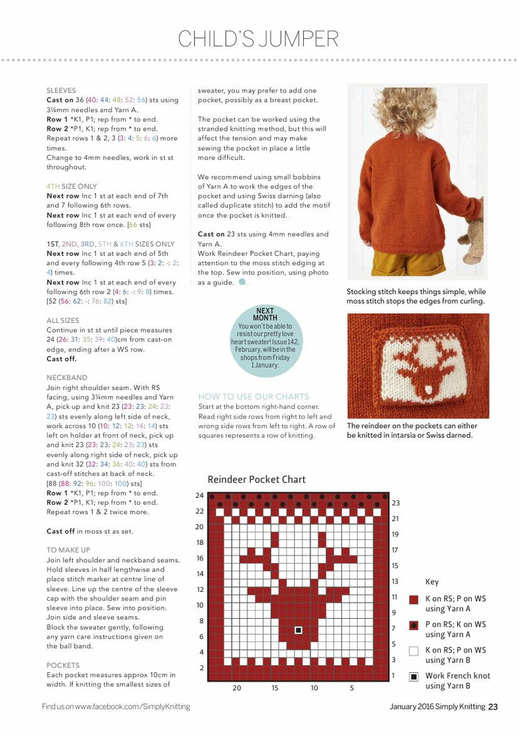 Simply Knitting  January 2016 - 輕描淡寫(xiě) - 輕描淡寫(xiě)