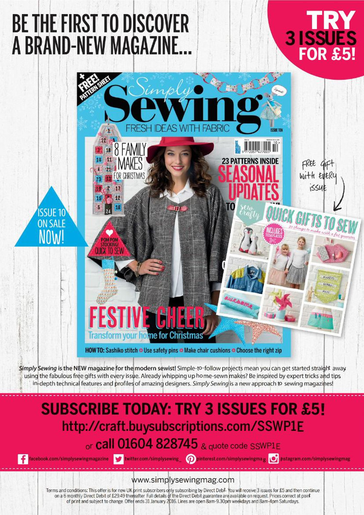 Simply Knitting  January 2016 - 輕描淡寫(xiě) - 輕描淡寫(xiě)