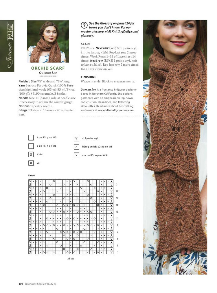 Interweave Knits： Gifts 2015 - 輕描淡寫 - 輕描淡寫
