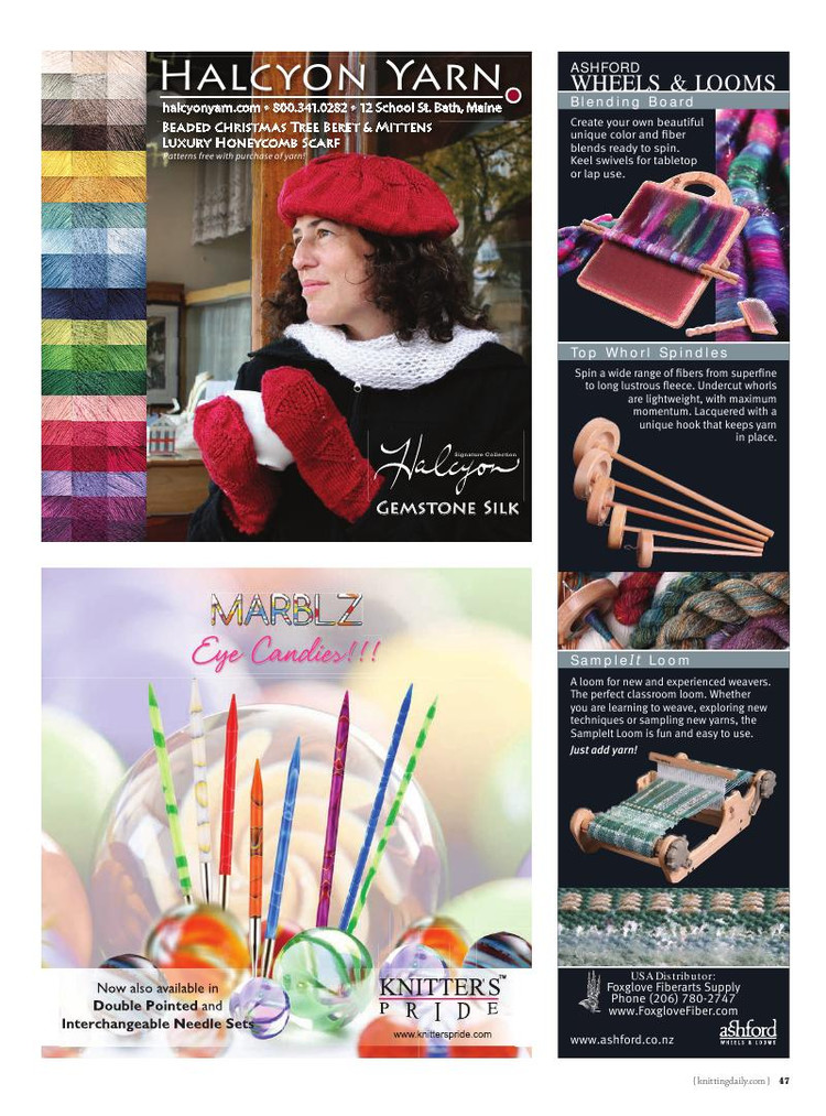 Interweave Knits： Gifts 2015 - 輕描淡寫 - 輕描淡寫