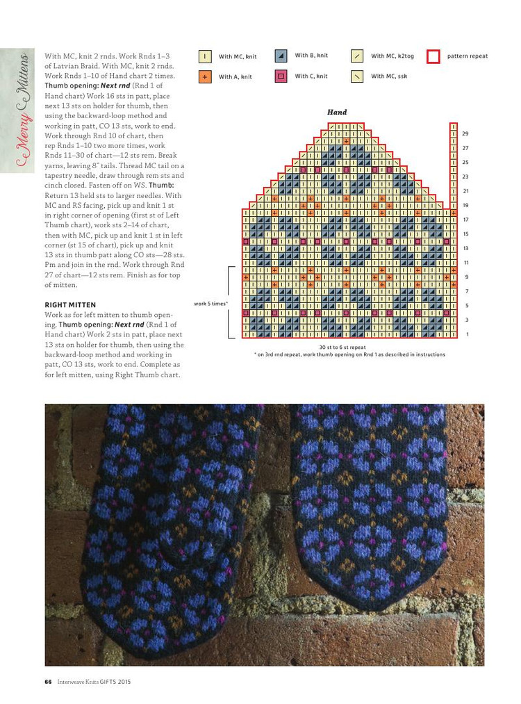 Interweave Knits： Gifts 2015 - 輕描淡寫 - 輕描淡寫