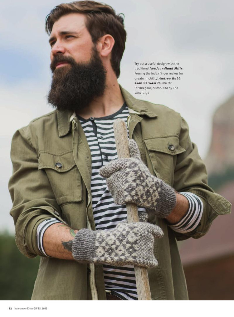 Interweave Knits： Gifts 2015 - 輕描淡寫 - 輕描淡寫