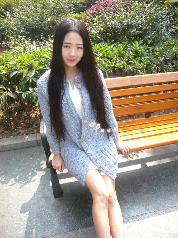 星辰---花呢長款開衫 - 玲玲 - 玲玲