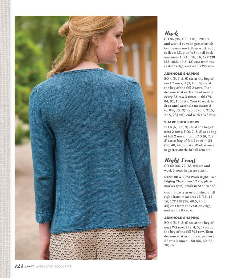 Warm Days, Cool Knits Lighter Designs for Every Season - 輕描淡寫 - 輕描淡寫