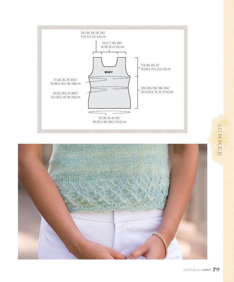 Warm Days, Cool Knits Lighter Designs for Every Season - 輕描淡寫 - 輕描淡寫