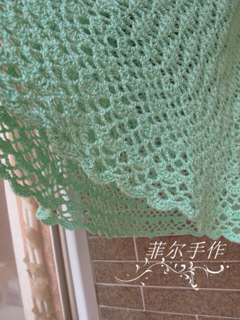 【菲爾手作】清淺---A擺插肩鉤針套衫（美圖+女兒秀） - 菲爾 - 菲爾的編織博客