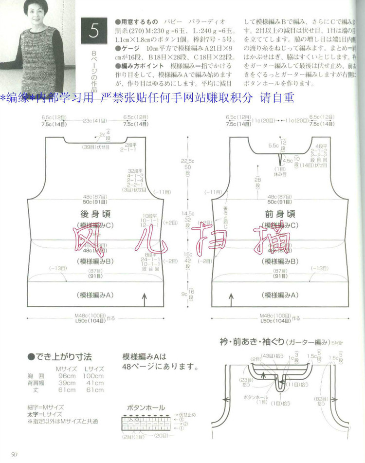 おばあちやんの手あみM(jìn)●Lサイズ付き2006春夏 - 壹一 - 壹一的博客