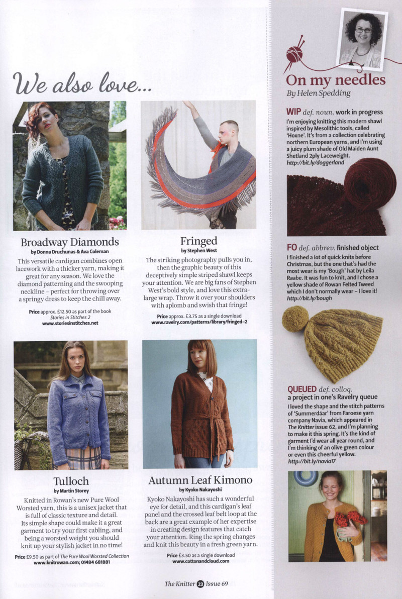 The Knitter №69 2014 - 紫蘇 - 紫蘇的博客
