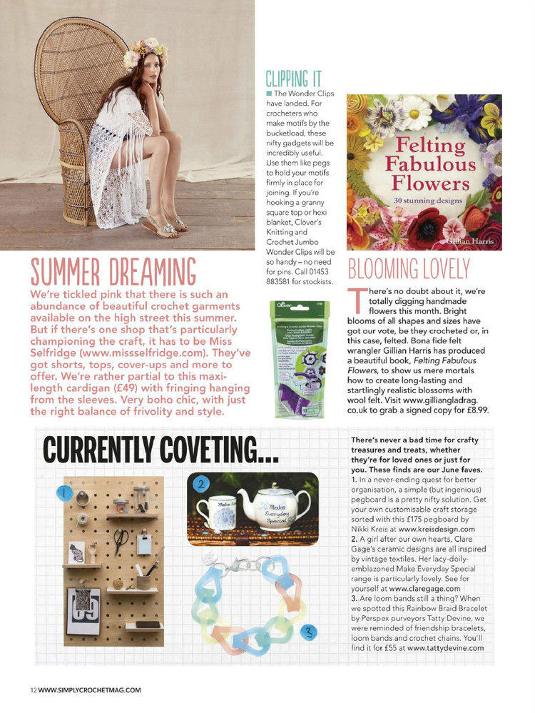 Simply Crochet Issue 32 2015 - 輕描淡寫 - 輕描淡寫