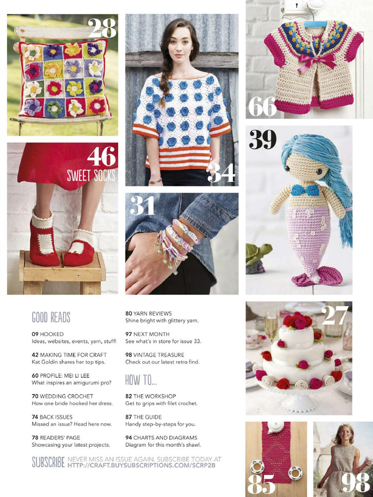 Simply Crochet Issue 32 2015 - 輕描淡寫 - 輕描淡寫