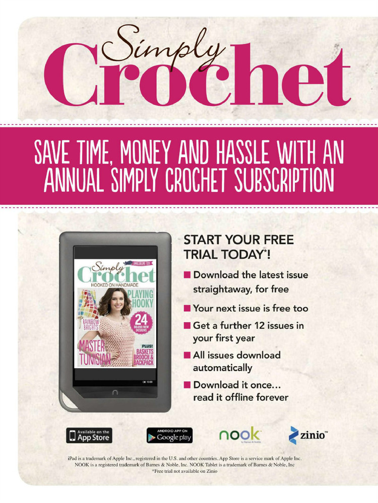 Simply Crochet Issue 32 2015 - 輕描淡寫 - 輕描淡寫