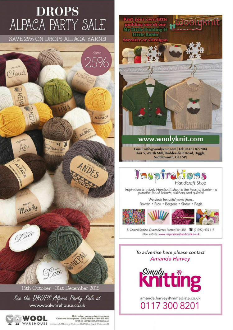 Simply Knitting Issue 12 2015 - 輕描淡寫(xiě) - 輕描淡寫(xiě)