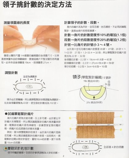 “領(lǐng)與袖”編織法全攻略 - 彩云飛 - 彩云飛的博客