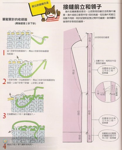 “領(lǐng)與袖”編織法全攻略 - 彩云飛 - 彩云飛的博客