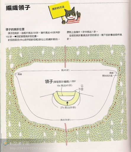 “領(lǐng)與袖”編織法全攻略 - 彩云飛 - 彩云飛的博客