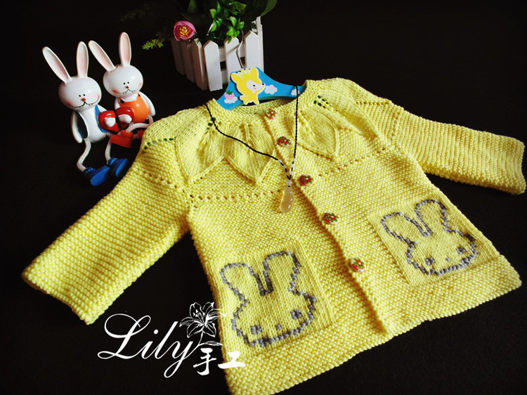 【Lily手工】--迷你--云棉卡娃伊寶寶開衫 - Lily - Lily的手工編織天地