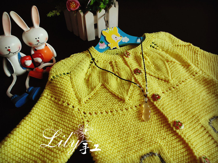 【Lily手工】--迷你--云棉卡娃伊寶寶開衫 - Lily - Lily的手工編織天地