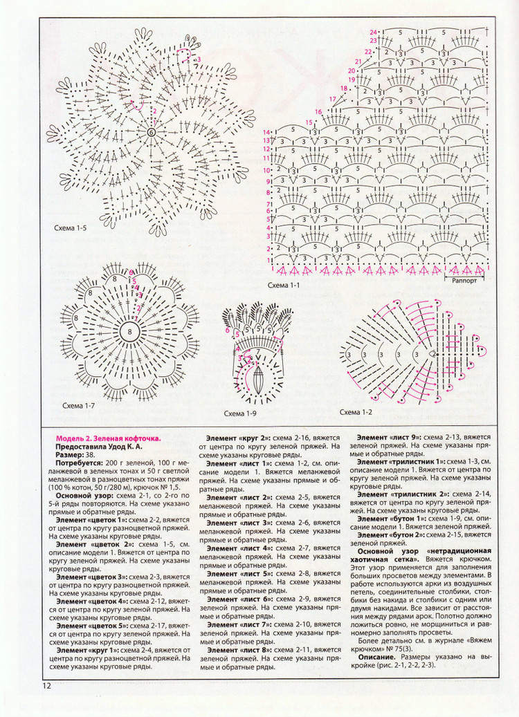 Вяжем крючком №114 2016 - 輕描淡寫(xiě) - 輕描淡寫(xiě)