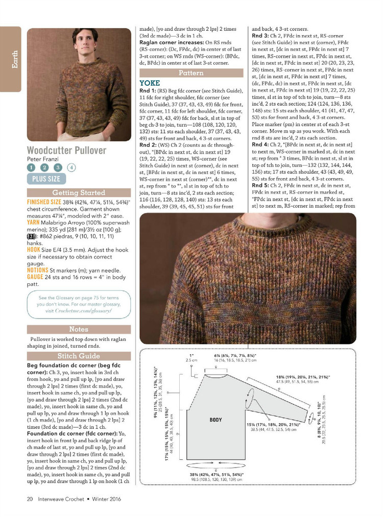 Interweave Crochet  Winter 2016 - 輕描淡寫 - 輕描淡寫