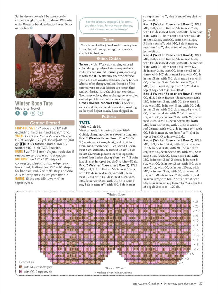 Interweave Crochet  Winter 2016 - 輕描淡寫 - 輕描淡寫