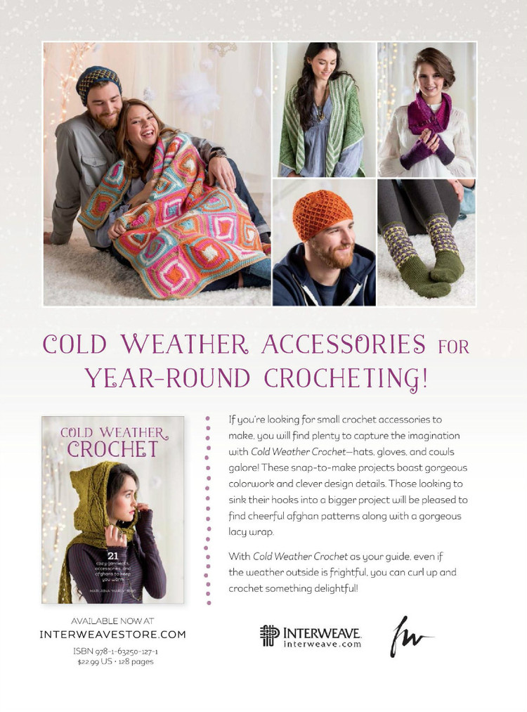 Interweave Crochet  Winter 2016 - 輕描淡寫 - 輕描淡寫