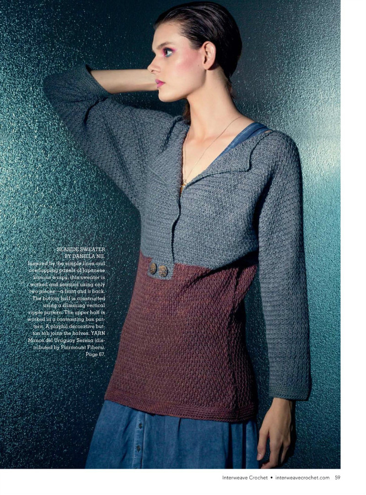 Interweave Crochet  Winter 2016 - 輕描淡寫 - 輕描淡寫