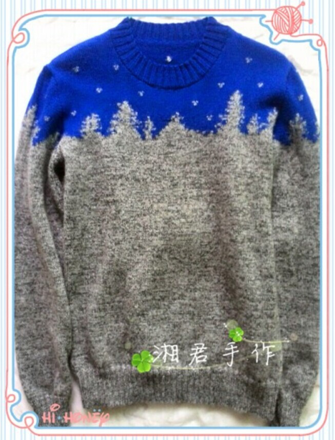【引用仿品教程】仿李敏鎬、張亮同款雪松提花毛衣——男女老少皆宜 - 壹一 - 壹一的博客