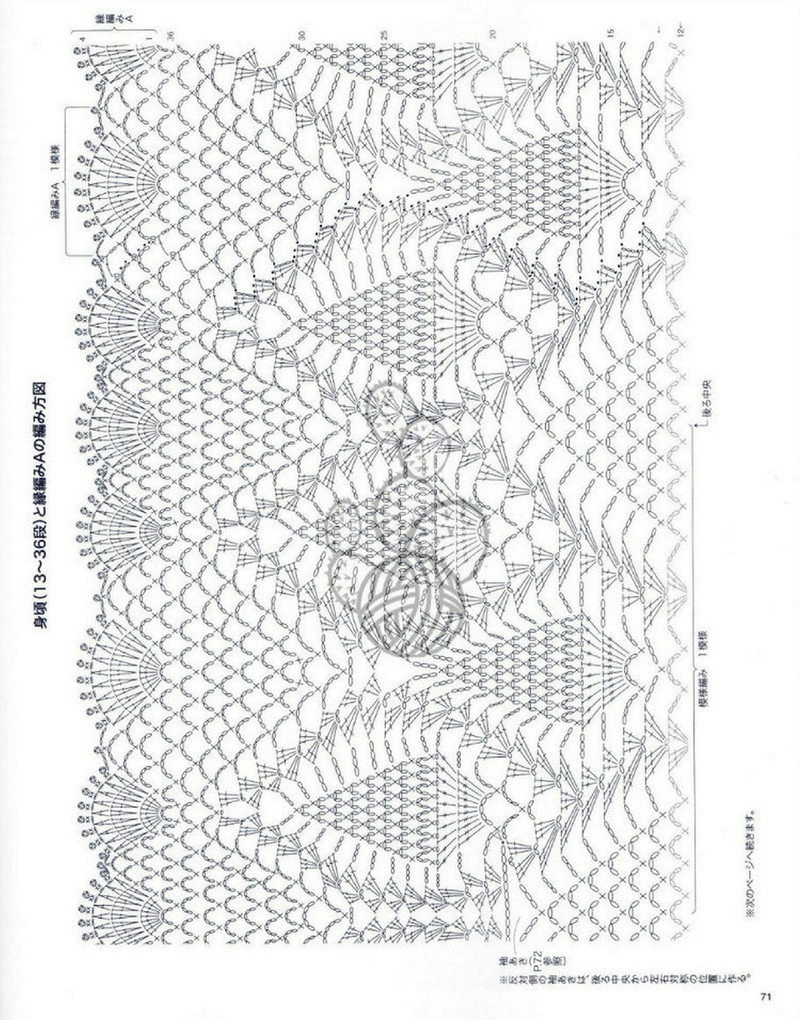 Lovely Pineapple Pattern Crochet Clothes № 3527 2013 - 沫羽 - 沫羽編織后花園