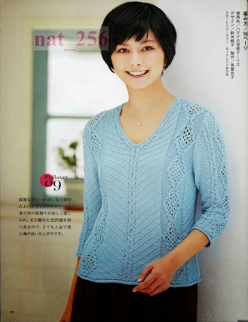 大人のニット№3357 2012 春夏 - 紫蘇 - 紫蘇的博客