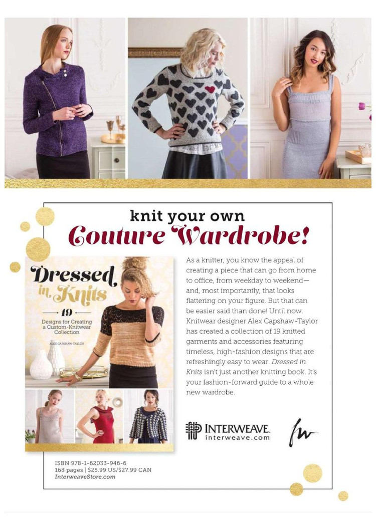 Interweave Knits  Winter 2016 - 輕描淡寫 - 輕描淡寫