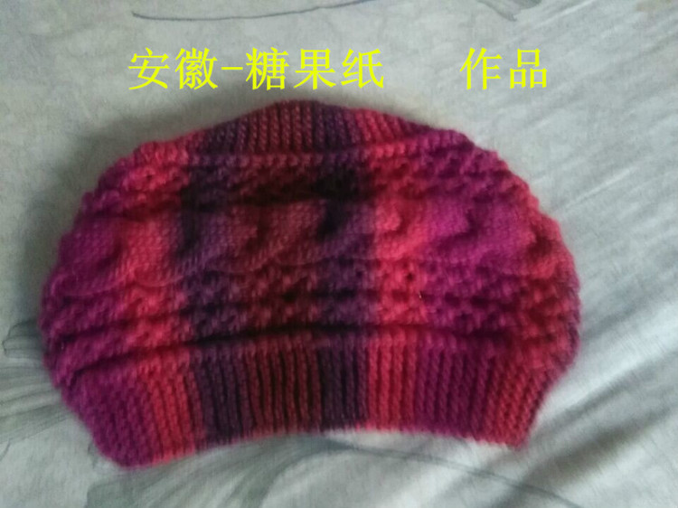 潤(rùn)色之美女士漂亮帽子（全程視頻） - 明月的棒針?biāo)囆g(shù) - 明月的棒針?biāo)囆g(shù)